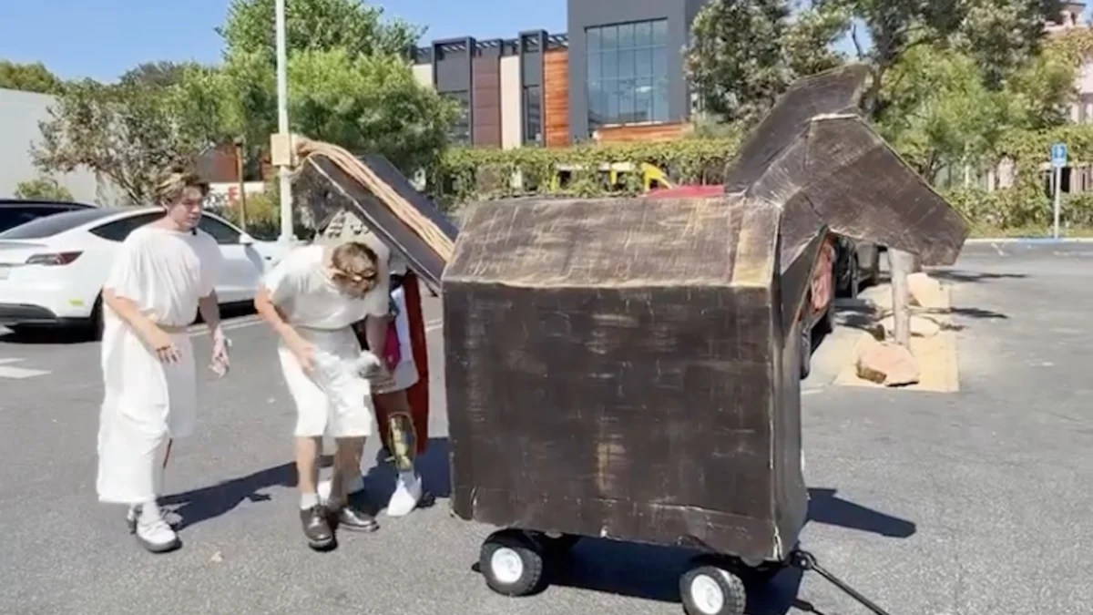 The Modern Trojan War: YouTube Creators Attempt Cinematic Heist with DIY Replica