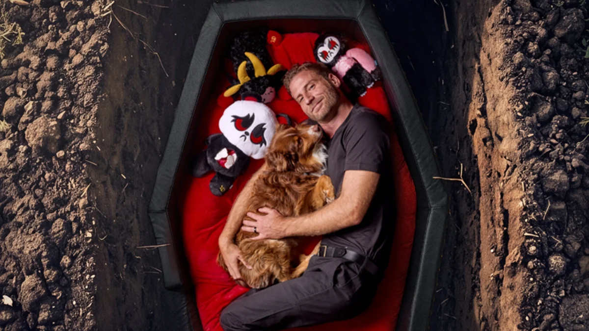 Beyond the Rainbow Bridge: BARK and Liquid Death Launch "The Most Forever Home" Casket
