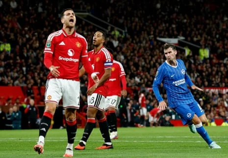 Carabao Cup Night of Drama: Manchester United Stunned by Brighton as Underdogs Rise