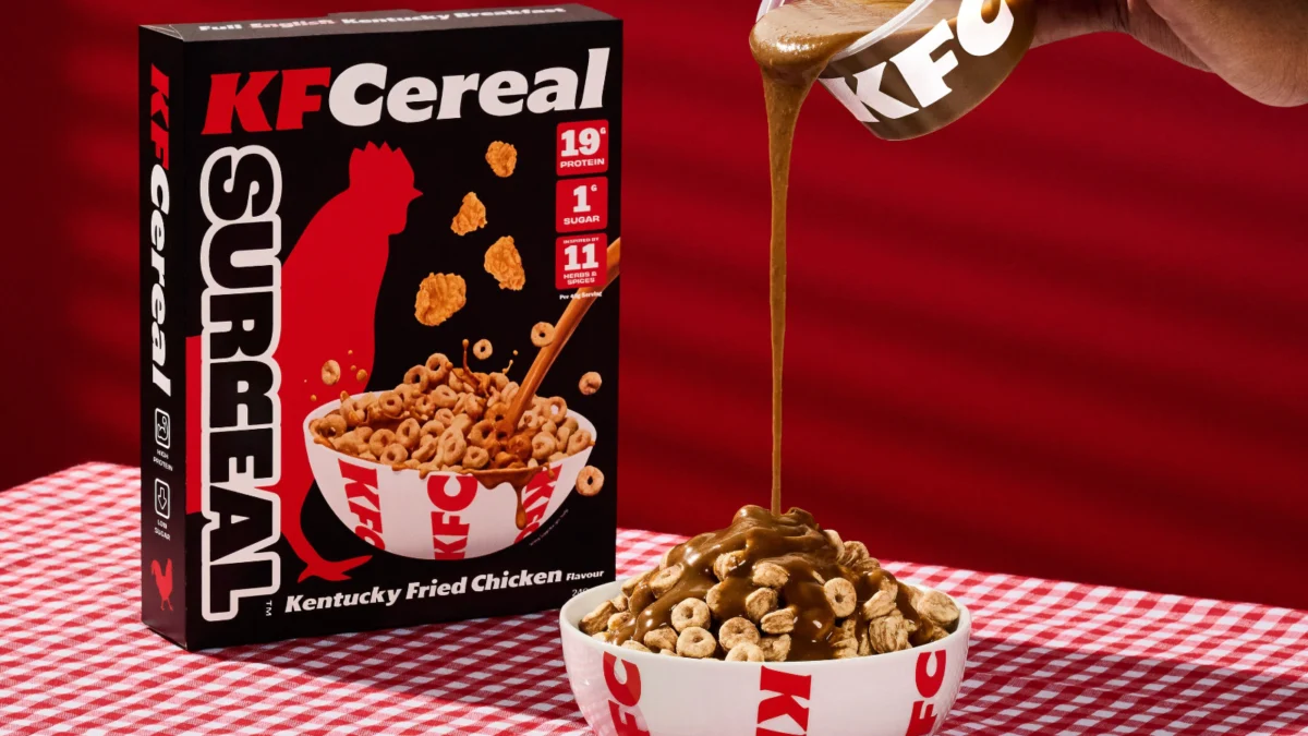The Breakfast Revolution: KFC Challenges Culinary Norms with the Launch of ‘KFCereal’